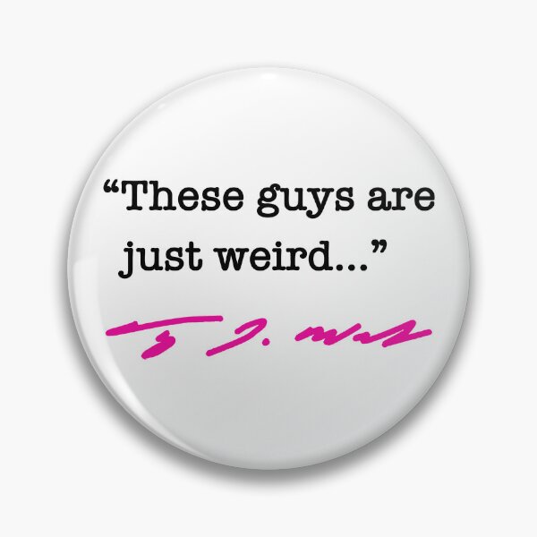 Artikelvorschau, These guys are just weird - Tim Walz (black/hot pink) entworfen und verkauft von Thelittlelord.