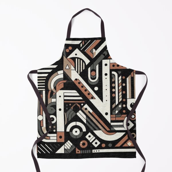 Item preview, A brutalist style poster with minimalist vectors and basic figure silhouettes, retro-futuristic graphic elements of geometric shapes in a rave-style composition, modern monochrome print artwork. designed and sold by Nataliya Kretsu.