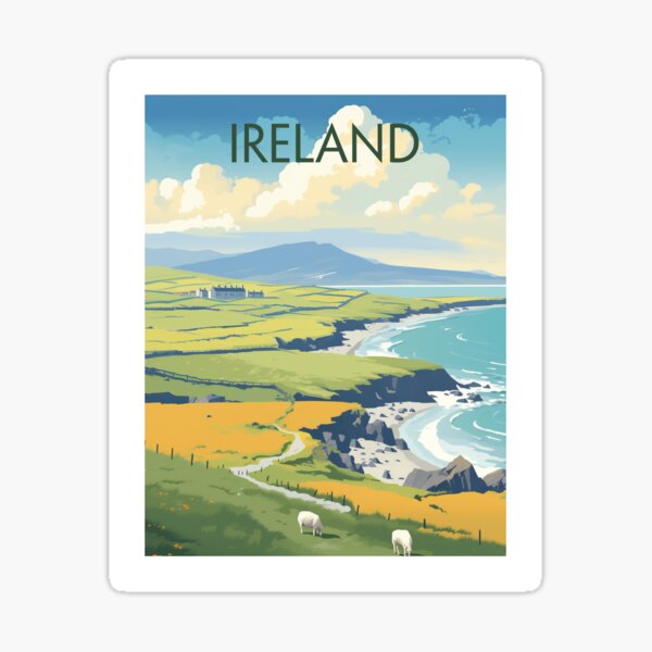 Item preview, IRELAND designed and sold by MarkedArtPrints.