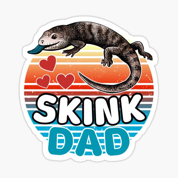 Item preview, Blue Tongue Skink Dad Gift designed and sold by BeataY6Art.