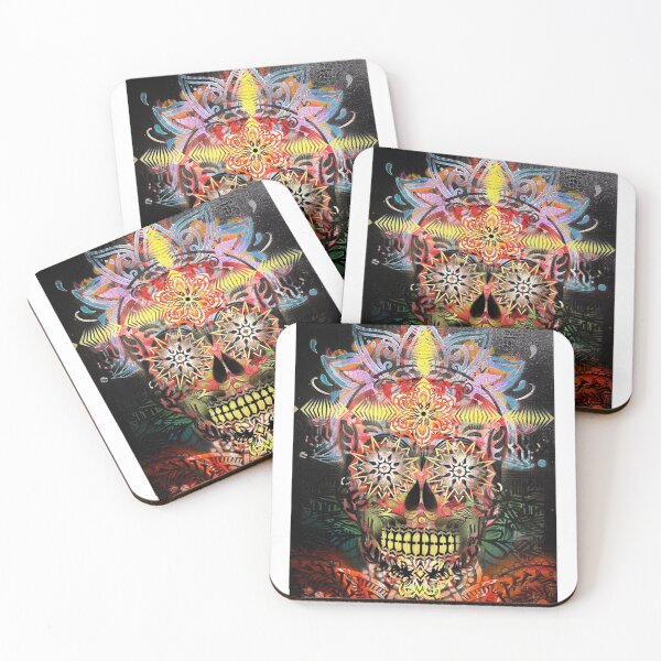 Item preview, Grand psychedelic skull designed and sold by Jason  Balaam.