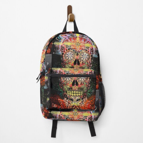 Item preview, Grand psychedelic skull designed and sold by Jason Balaam.