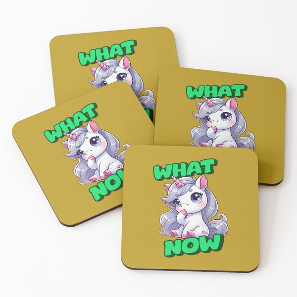 Item preview, What Now -  Amanda Incredible art for the unicorn lover in your life, great gift for daughters, girlfriends, wives and more designed and sold by 3DAF.
