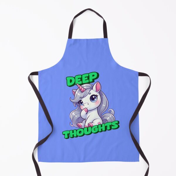 Item preview, Deep Thoughts - Amanda Incredible art for the unicorn lover in your life, great gift for daughters, girlfriends, wives and more designed and sold by 3DAF.
