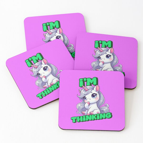 Item preview, Deep Thoughts - Amanda Incredible art for the unicorn lover in your life, great gift for daughters, girlfriends, wives and more designed and sold by 3DAF.