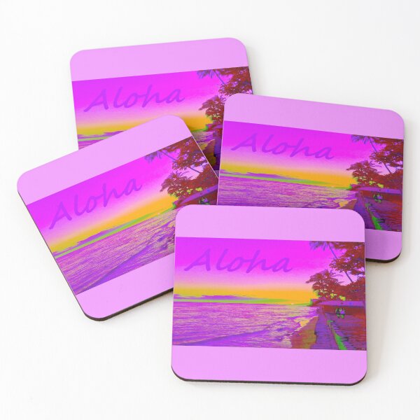 Item preview, Leahi Park Sunset Aloha II designed and sold by R-F-B.