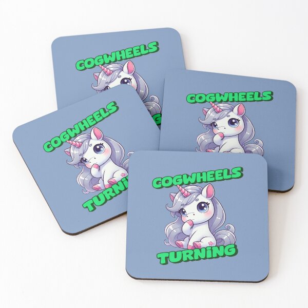 Item preview, Cogwheels Turning - Amanda Incredible art for the unicorn lover in your life, great gift for daughters, girlfriends, wives and more designed and sold by 3DAF.