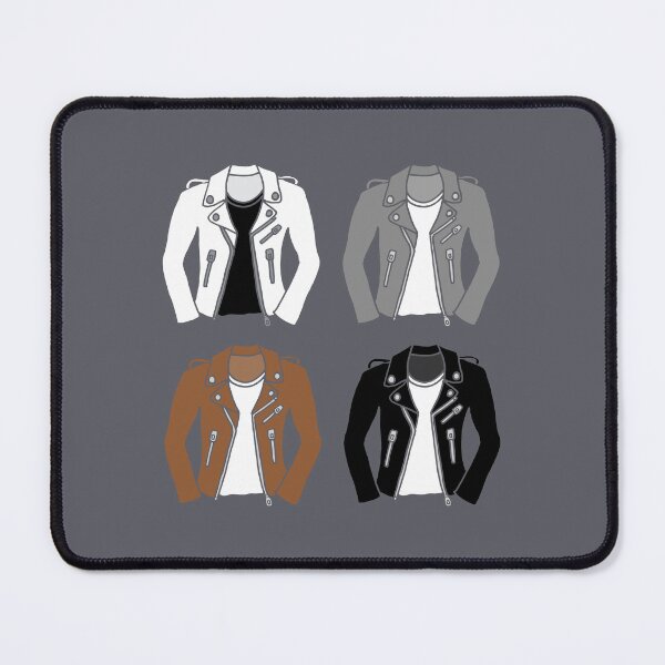Item preview, Tiled Leather Jackets - Neutral Colorway designed and sold by Tim Veiga.