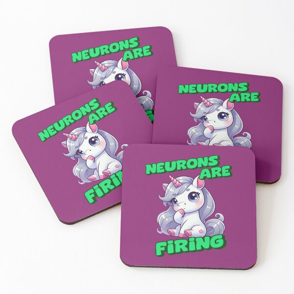 Item preview, Neurons are Firing - Amanda Incredible art for the unicorn lover in your life, great gift for daughters, girlfriends, wives and more designed and sold by 3DAF.