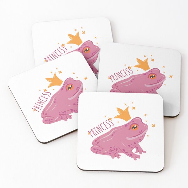 Item preview, Pink princess frog with crown designed and sold by Deepness2023.