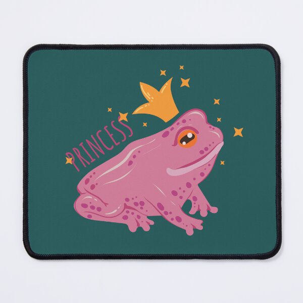Item preview, Pink princess frog with crown designed and sold by Deepness2023.