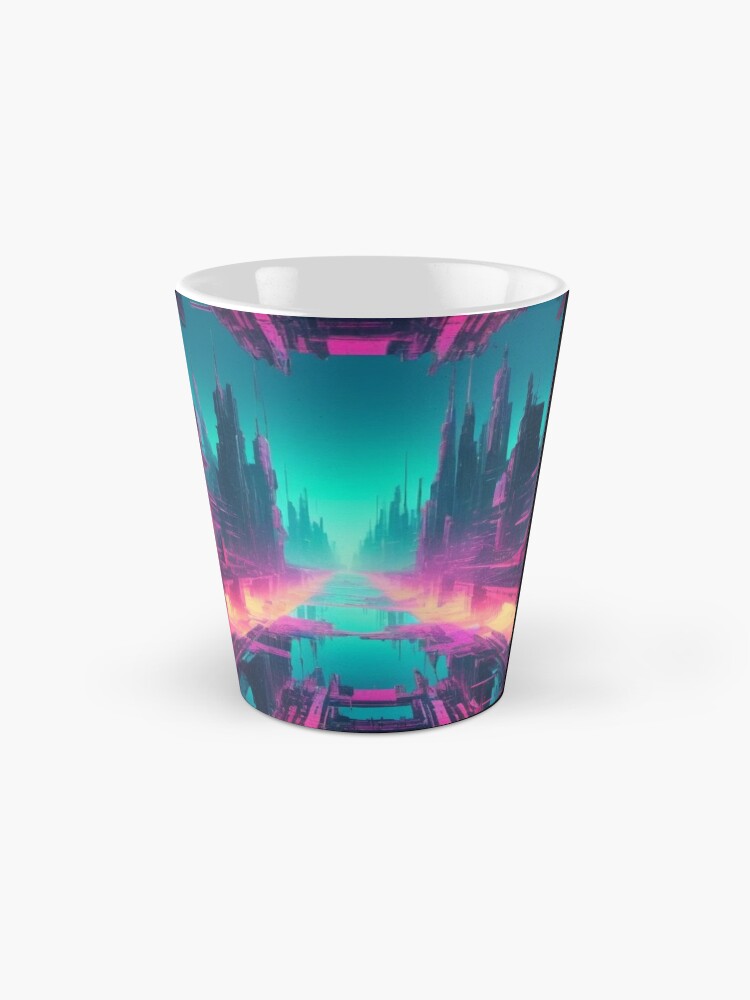 Thumbnail 2 of 4, Coffee Mug, Parallel Anomalies - Cyber Dimension designed and sold by eXtraHumans.