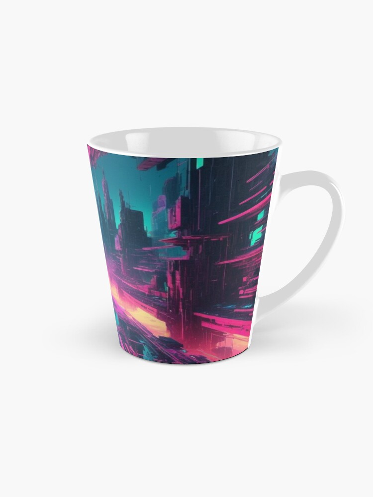 Thumbnail 1 of 4, Coffee Mug, Parallel Anomalies - Cyber Dimension designed and sold by eXtraHumans.