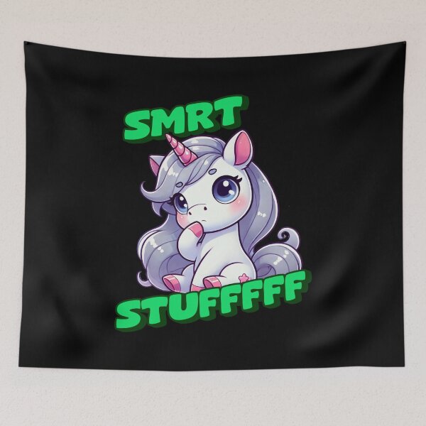 Item preview, SMRT Stuff - Amanda Incredible art for the unicorn lover in your life, great gift for daughters, girlfriends, wives and more designed and sold by 3DAF.
