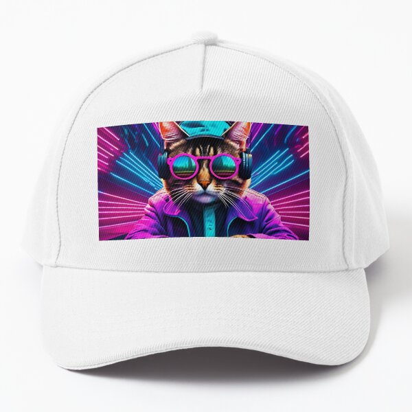 Item preview, DJ KATNIP the rave cat designed and sold by Randomnessy.