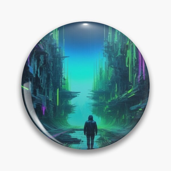 Item preview, Ethereal Glitch - Surreal Art designed and sold by eXtraHumans.