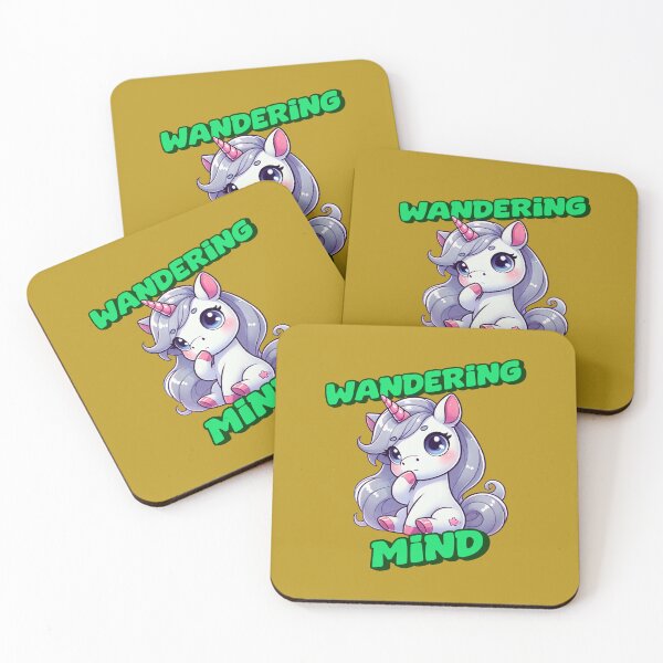 Item preview, Wandering Mind - Amanda Incredible art for the unicorn lover in your life, great gift for daughters, girlfriends, wives and more designed and sold by 3DAF.
