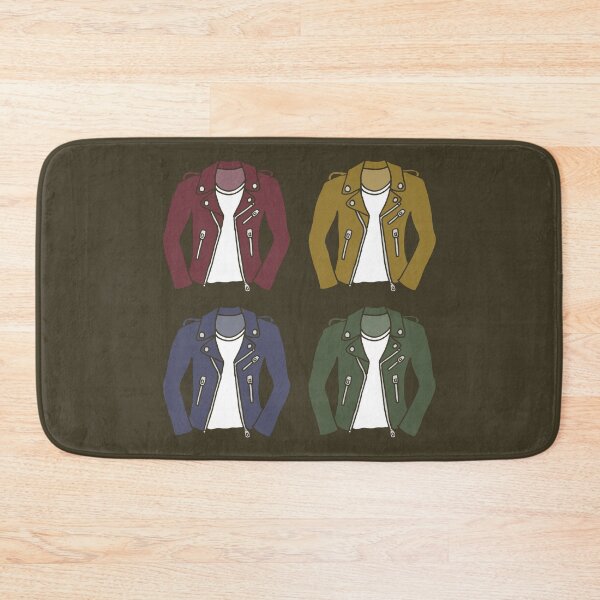 Item preview, Tiled Leather Jackets - Autumn Colorway designed and sold by Tim Veiga.