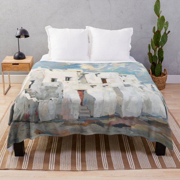 Item preview, White Adobe Dwelling 1 designed and sold by high-noon-moon.
