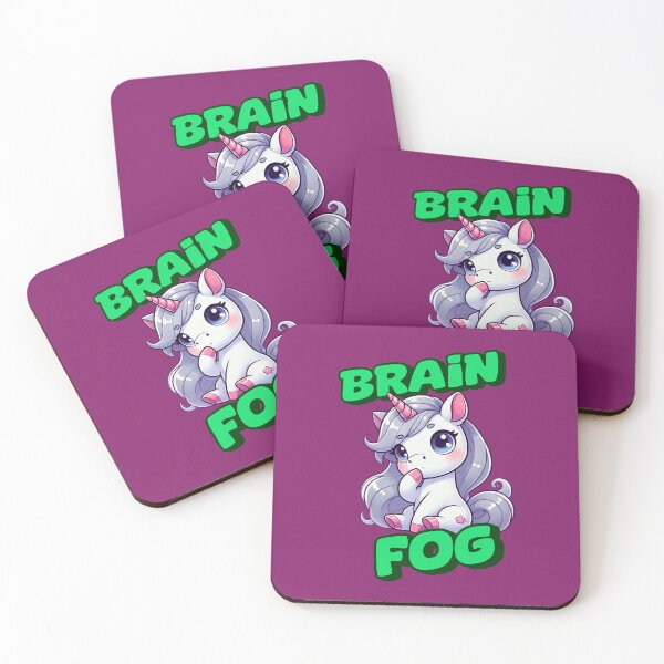 Item preview, Brain Fog - Amanda Incredible art for the unicorn lover in your life, great gift for daughters, girlfriends, wives and more designed and sold by 3DAF.