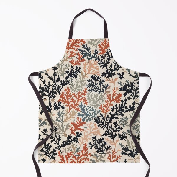 Item preview, Vintage Coral Leaf Floral designed and sold by meggydesigns.