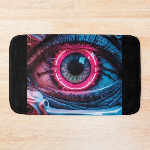 Item preview, Cyber Chieftain's Gaze: A Mythological Cyberpunk Vision designed and sold by CHOOSEYOURS SHOP.