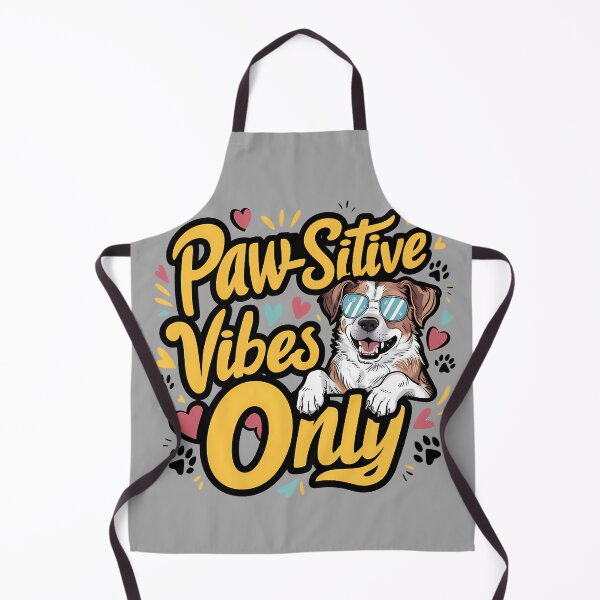 Item preview, Paw-Sitive Vibes Only Funny designed and sold by Little Designs.