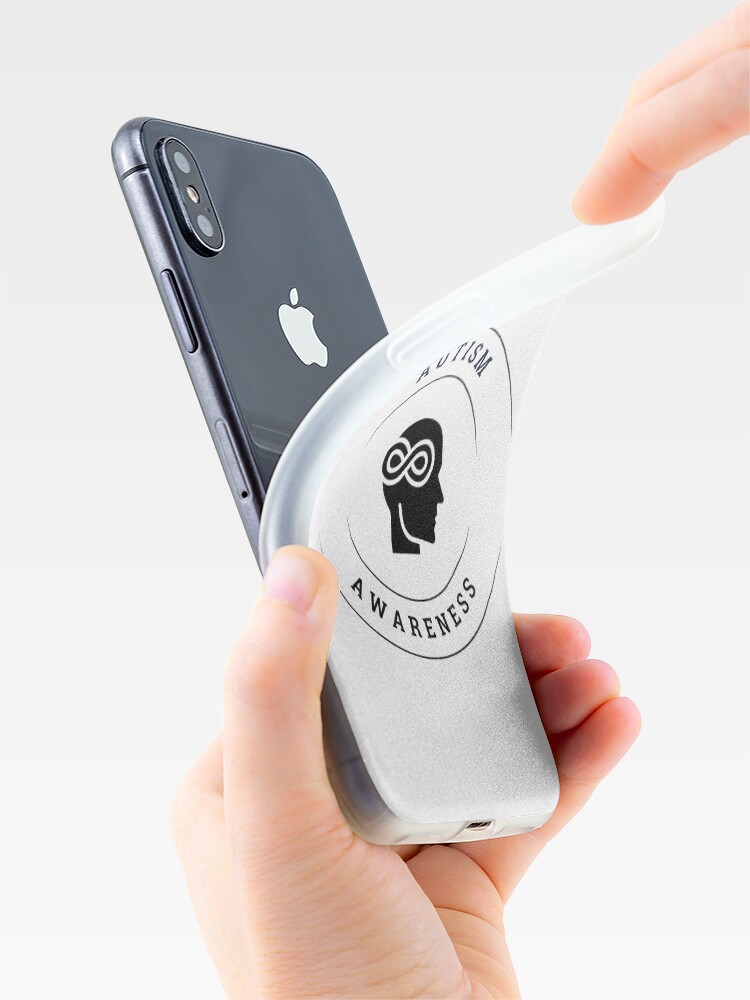 Thumbnail 4 of 5, iPhone Case, Autism Awareness designed and sold by simplestic.