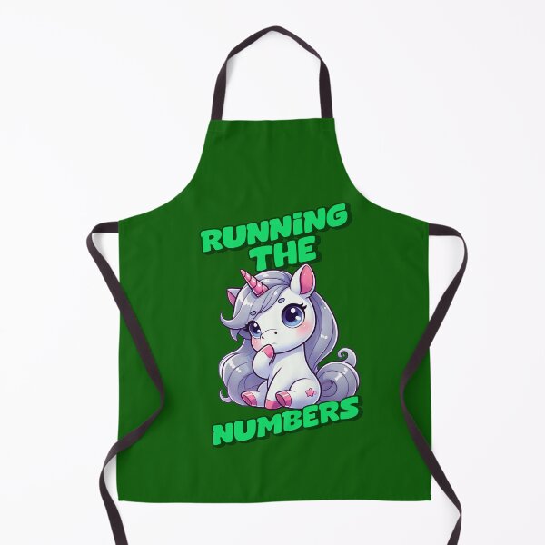 Item preview, Running the Numbers - Amanda Incredible art for the unicorn lover in your life, great gift for daughters, girlfriends, wives and more designed and sold by 3DAF.