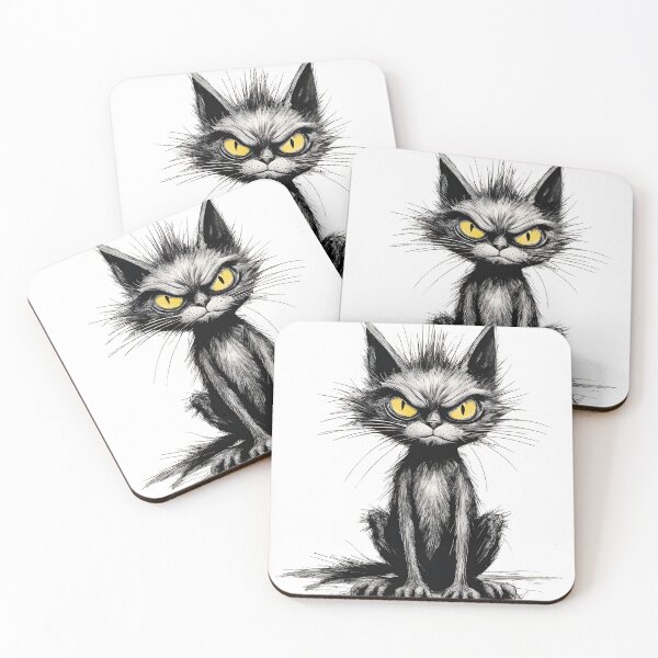 Item preview, My Spirit Animal Is An Angry Cat designed and sold by ArtShare.