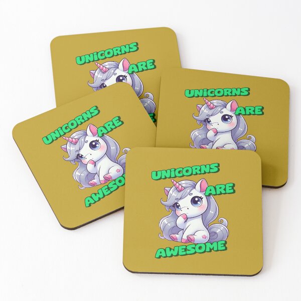 Item preview, Unicorns Are Awesome - Amanda Incredible art for the unicorn lover in your life, great gift for daughters, girlfriends, wives and more designed and sold by 3DAF.