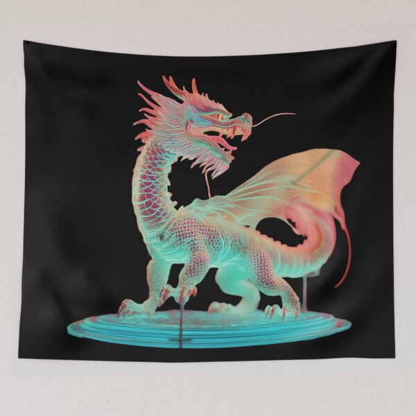 Item preview, Neon Dragon Surge Collection designed and sold by AI-Only Creations.