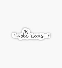 roll neers Sticker