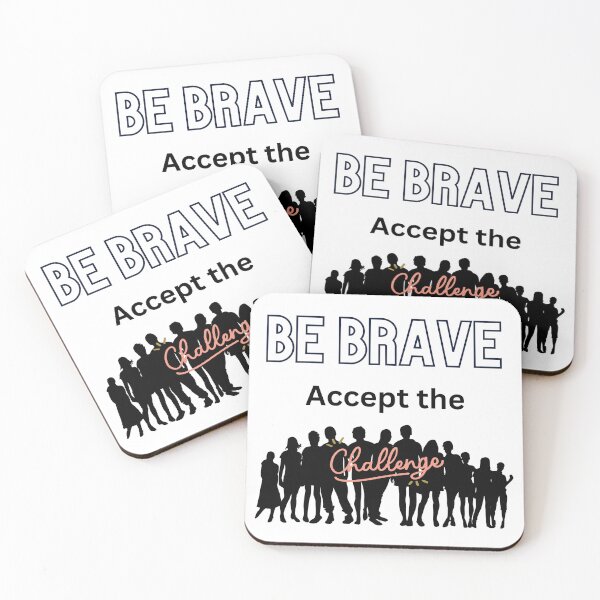 Item preview, Be brave designed and sold by Educationalhelp.store.