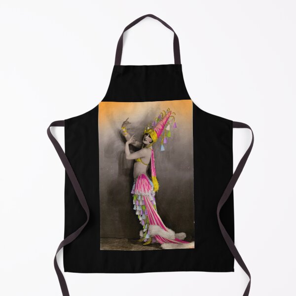 Aperçu de l'œuvre Bergère Burlesque Folies Vintage Français créée et vendue par ImagistStudio Presents MikesDigs.