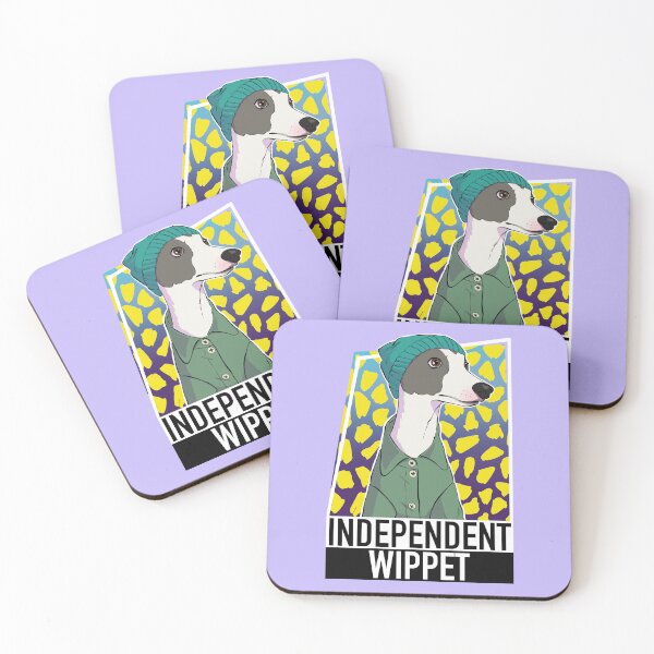 Artikelvorschau, Unabhängige Whippet-Hipster-Hundekunst - Kawaii-Modeillustration entworfen und verkauft von Iluvmygreyhound.