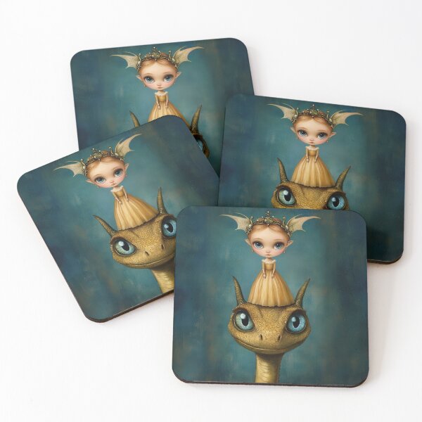 Item preview, Princess and Dragon designed and sold by Magical Art Store.