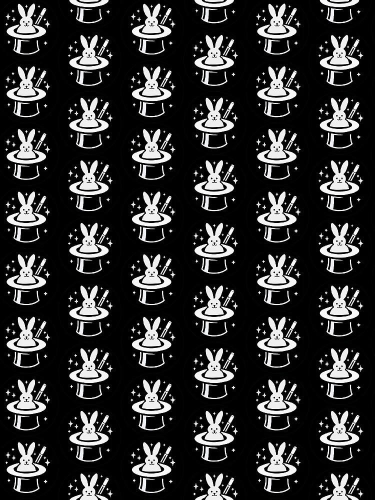 Thumbnail 3 of 3, Scarf, Magic Rabbit Hat designed and sold by Icon Alchemist.