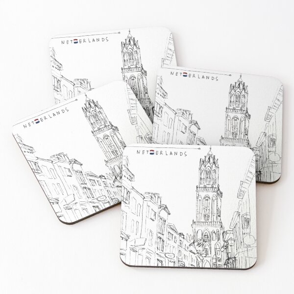 Item preview, Utrecht urban drawing  designed and sold by VikaArt.