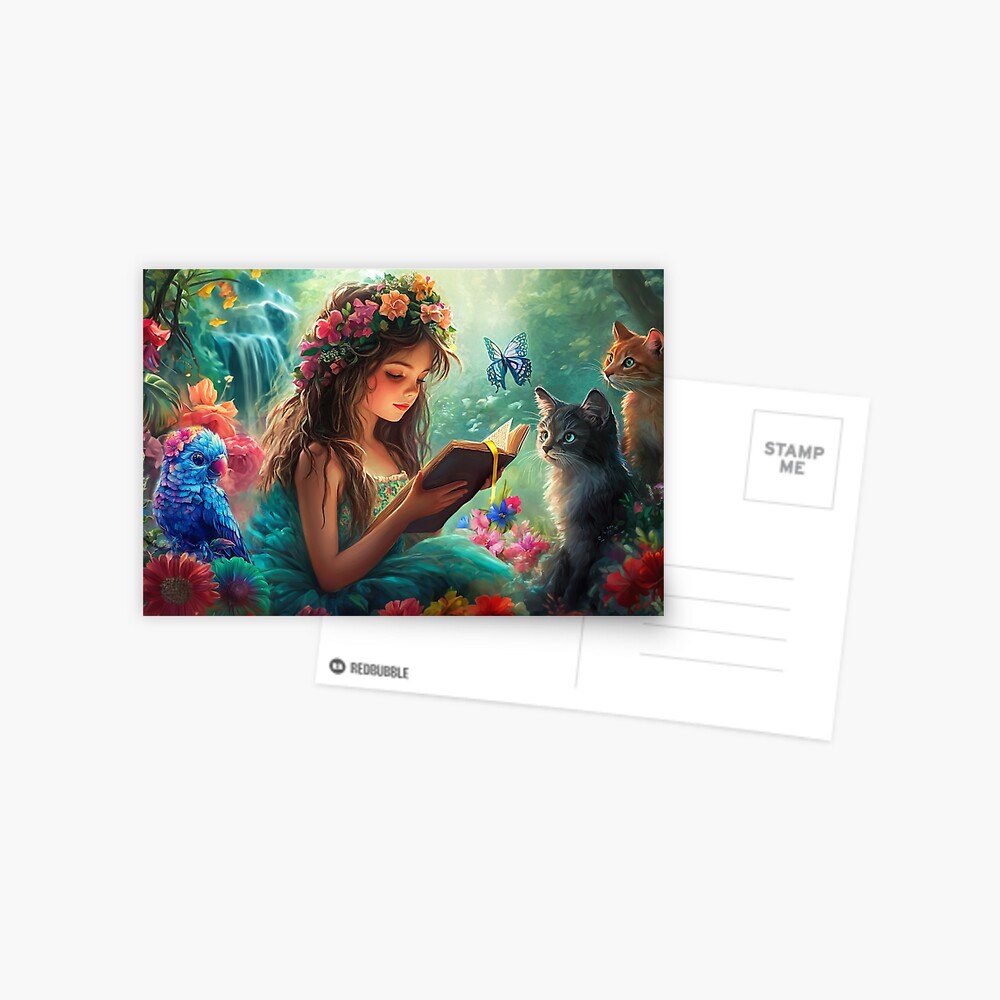 Item preview, Postcard designed and sold by phatpuppyart.