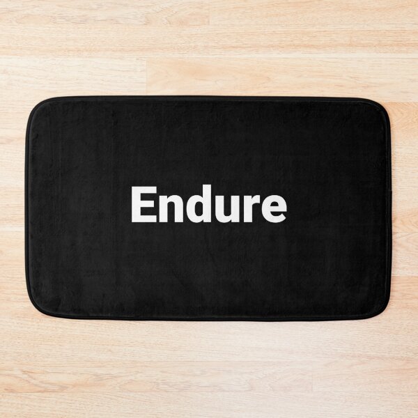 Item preview, Endure designed and sold by Text-based T-Shirts and Gifts.