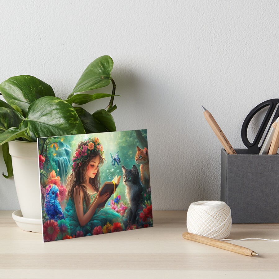 Item preview, Art Board Print designed and sold by phatpuppyart.