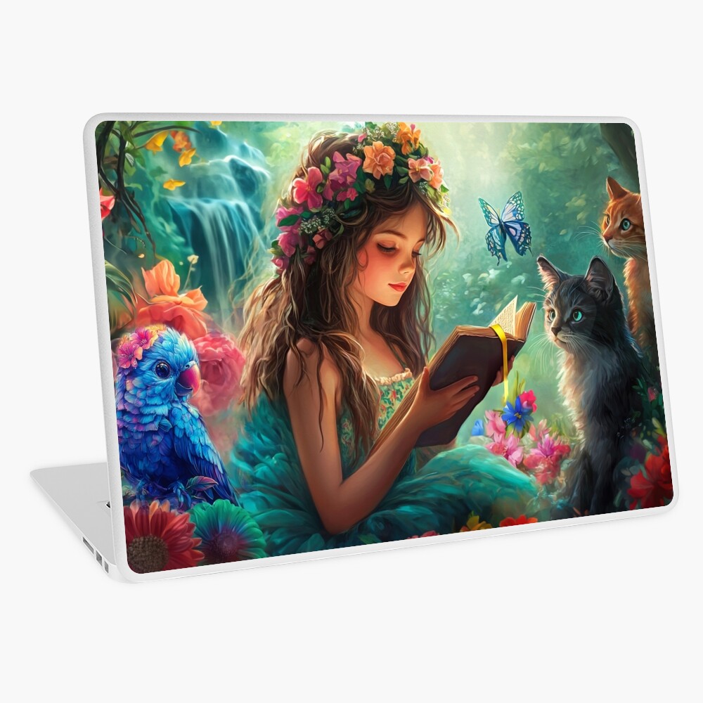 Item preview, Laptop Skin designed and sold by phatpuppyart.