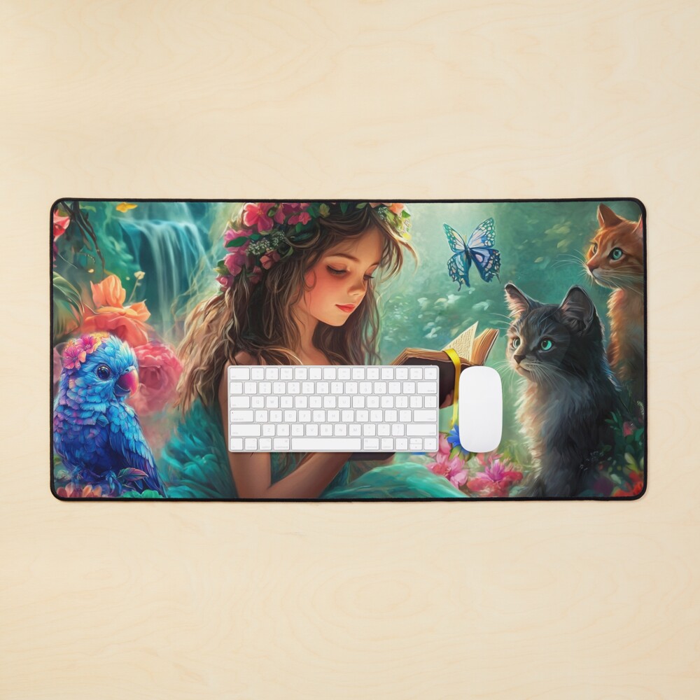 Item preview, Desk Mat designed and sold by phatpuppyart.
