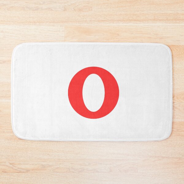 Item preview, Big Red Alphabet Letter O designed and sold by RobbiesMusic.