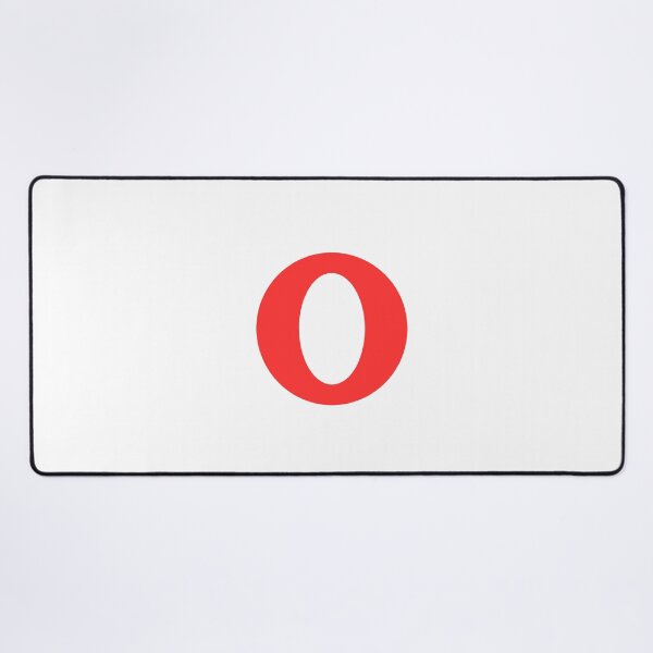 Item preview, Big Red Alphabet Letter O designed and sold by RobbiesMusic.