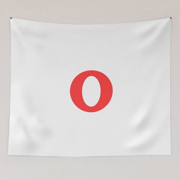 Item preview, Big Red Alphabet Letter O designed and sold by RobbiesMusic.