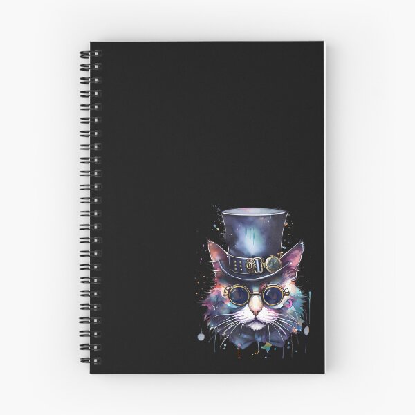 Item preview, Cool Steampunk Cat Watercolour Tattoo designed and sold by ReidDesigns.