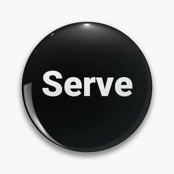 Item preview, Serve designed and sold by Text-based T-Shirts and Gifts.