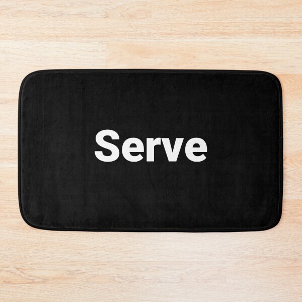 Item preview, Serve designed and sold by Text-based T-Shirts and Gifts.